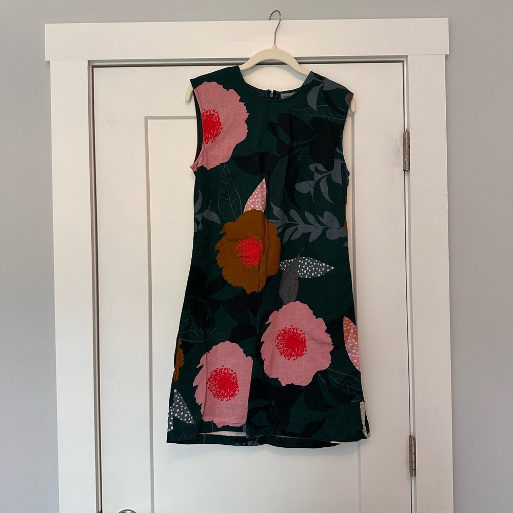 Anthropologie Shift Dress Floral